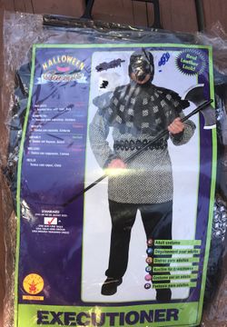 Adult Executioner Medium halloween outfit costume