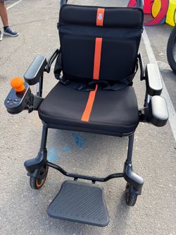 Electric Power Wheelchair with Joystick Control