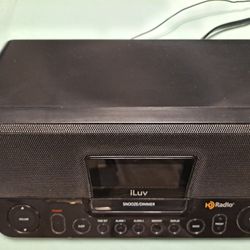 iLuv HD Radio with Dual Alarm Clock, i168