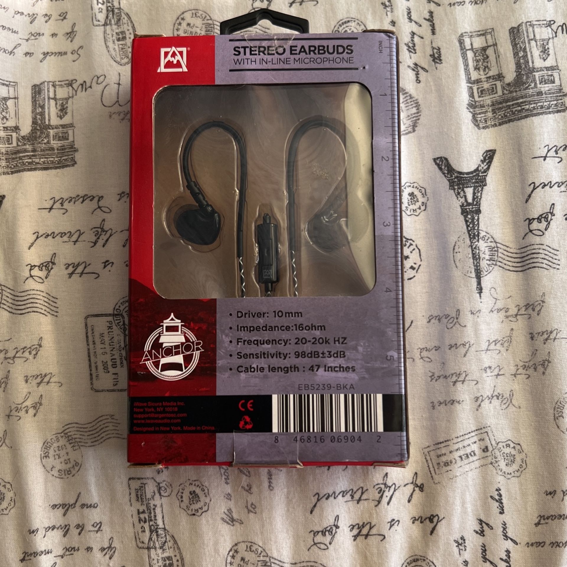 Avalanche Sport Stereo Earbuds