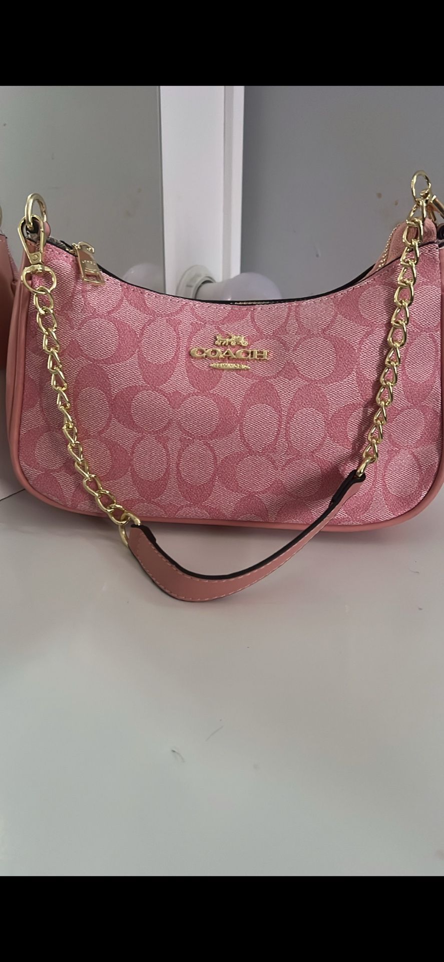 Pink Coach Bag 