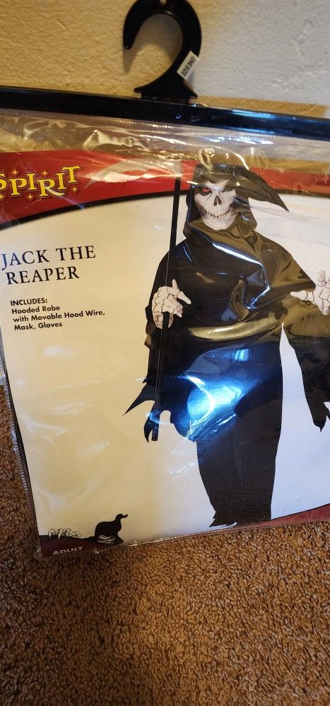 Spirit Halloween Costume Jack The Reaper