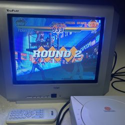 CRT TV + Matching Remote