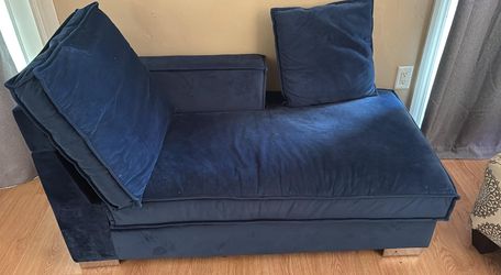 Small Chaise Blue Navy 