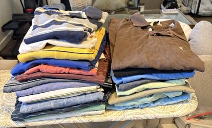 22 Vintage/Thifted polos in S and M