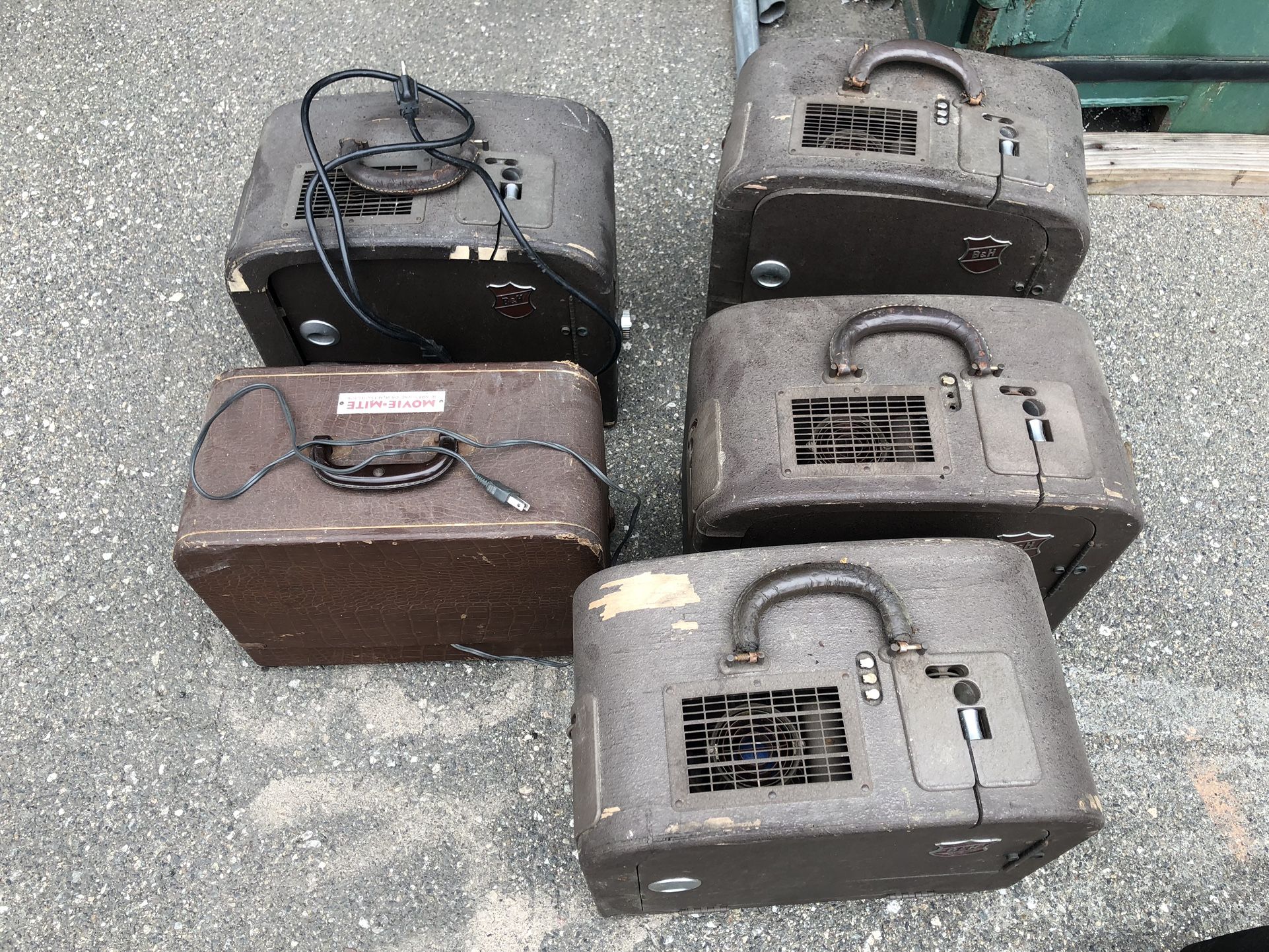 Antique 16mm Film Projectors