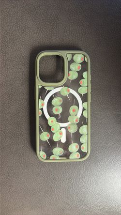 Olive Print MagSafe iPhone Case
