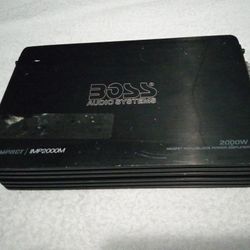 Boss Audio Impact 2000W Audio Amplifier 