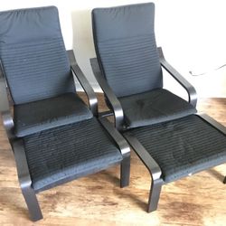 Two Arm Chairs Lounge Chair