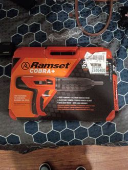 New Ramset Cobra+ .27 Caliber Powder Actuated Tool