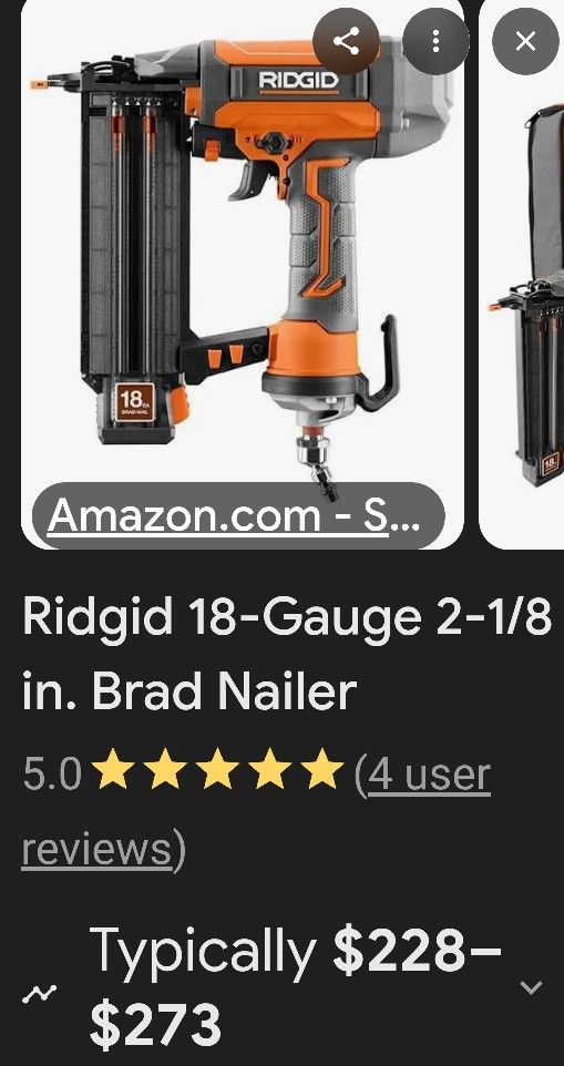 Ridgid High Powered Air Nail Gun