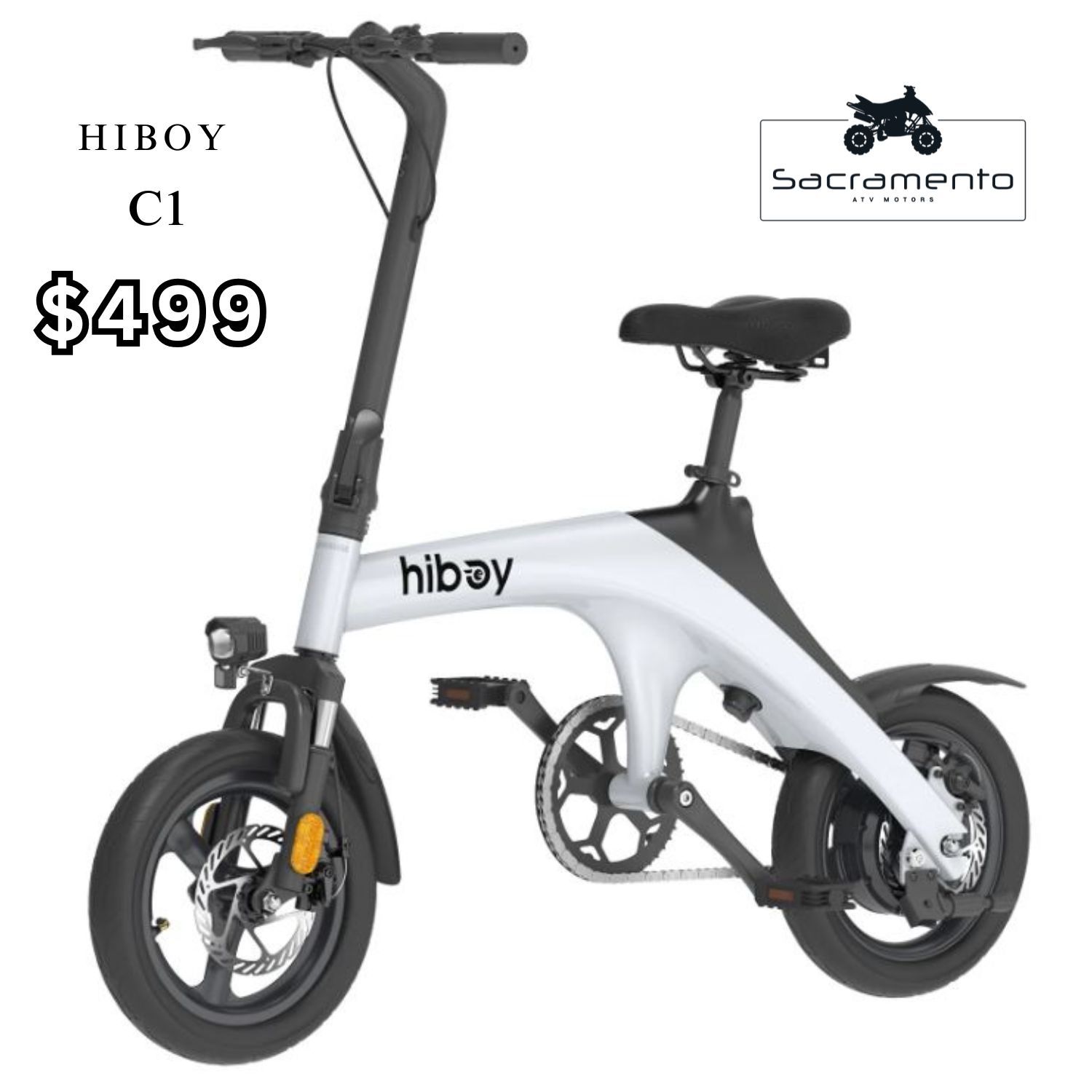 Brand New Electric Bicycle For Sale In Sacramento! Foldable & Compact! 