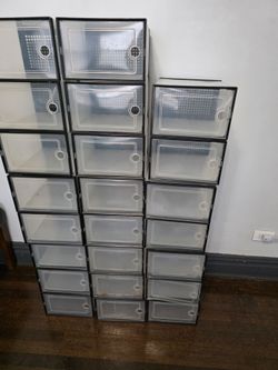 Clear show boxes