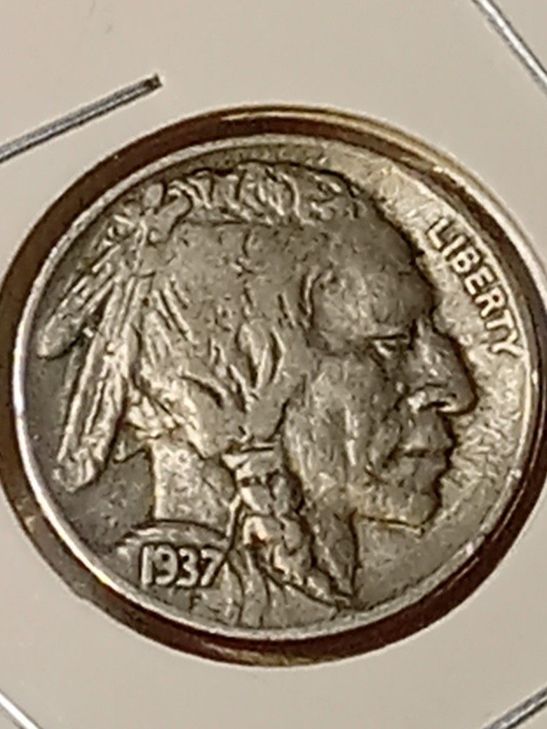 #197 Buffalo 1937 Nickle Coin 