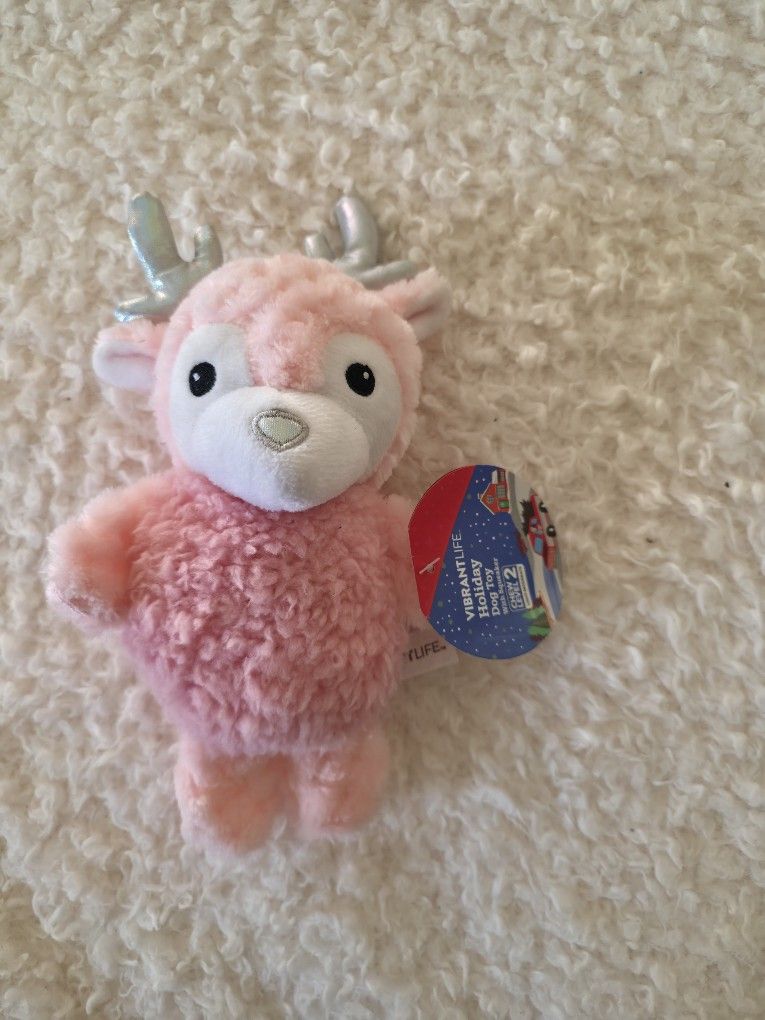 Vibrantly Holiday Dog Toy 6"