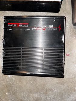 Precision Power Trax 1500W Car Amplifier TRAX1500D