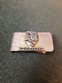 Shoemaker Money Clip Jewelry