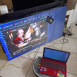 55 inch LG Professional Signage Monitor Working.