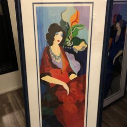 (2) Itzchak Tarkay Serigraph Proofs Signed 47 1/2” X 17”