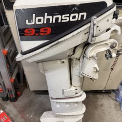 9.9 Long Shaft Johnson Outboard