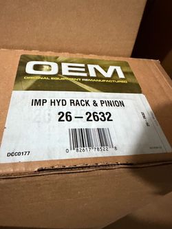 Toyota Camry Avalon Lexus solara rack and pinion