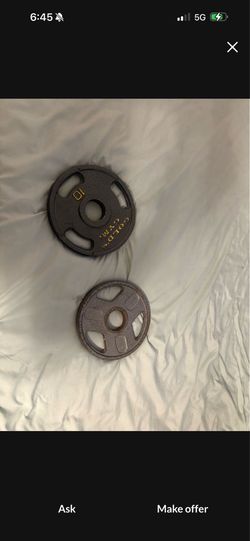 olympic plate 10 and 5 lb for 30$