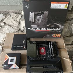 AMD 9950x3d   MSI X670E GODLIKE   gskill tridentZ5 royal neo ddr5 combo