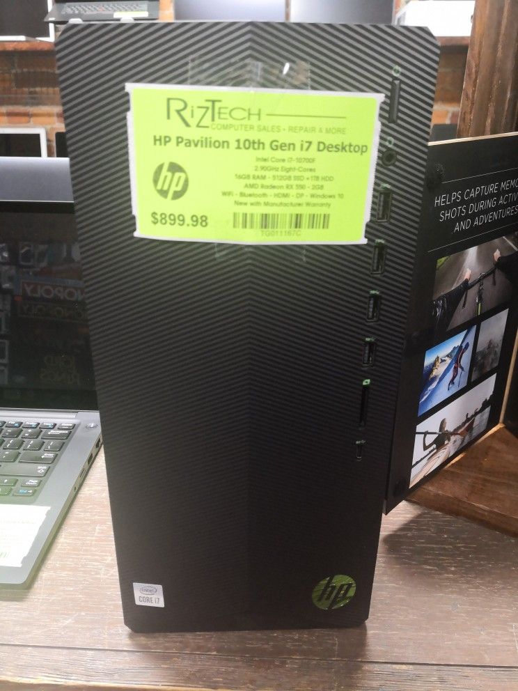 HP Pavilion 10th Gen i7 Desktop