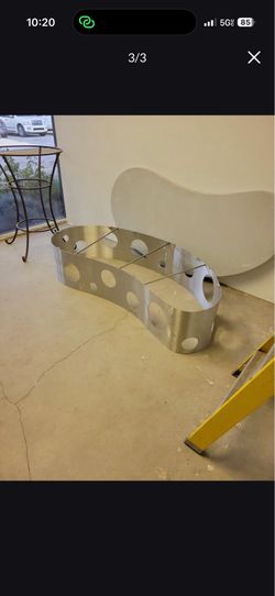 Modern Teardrop Cocktail Table