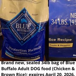 Blue Buffalo  34LBS