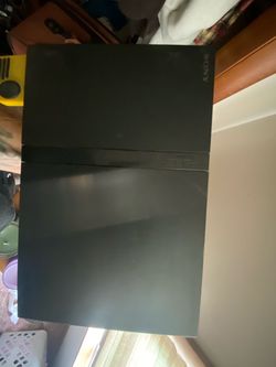 Playstation 2 slim w memory card and controller