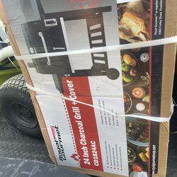 Brand New Outdoor Grill With Wheels 
