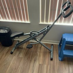 Sunny Health & Fitness Squat Assist Row-N-Ride™ Trainer for Glutes Workout NO. 077