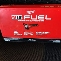 FIRM! Brand New Milwaukee M18 Fuel 5-Speed Grinder. 50% OFF THE HOME DEPOT PRICE!! REDUCED!!