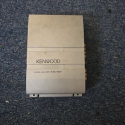 Old School Kenwood KAC-624 Car Amplifier 2-Channel