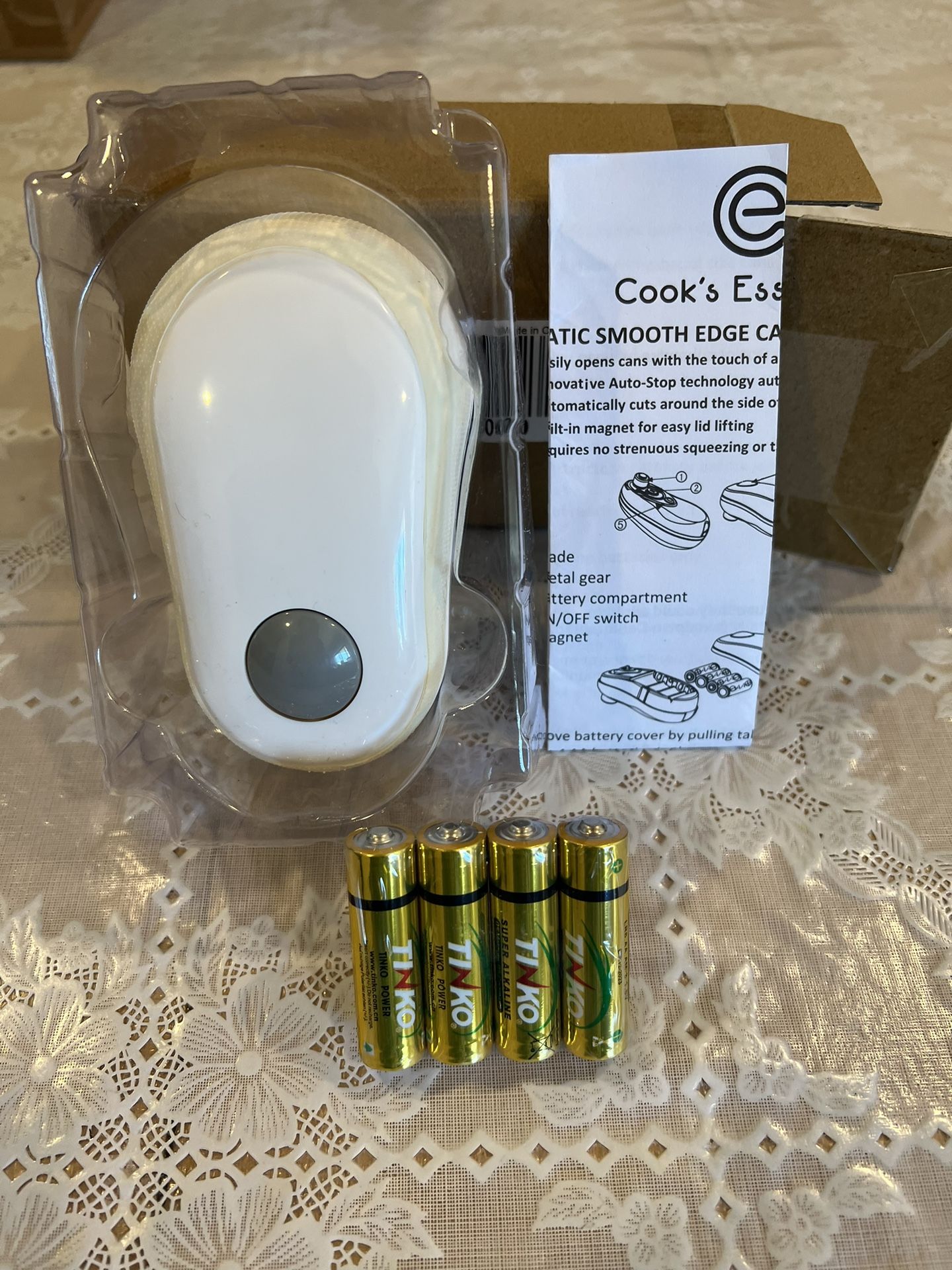 Cooks Essentials Battery Operated Can Opener