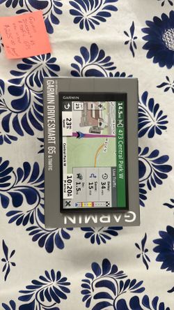 Garmin Drivesmart 65 & Traffic GPS