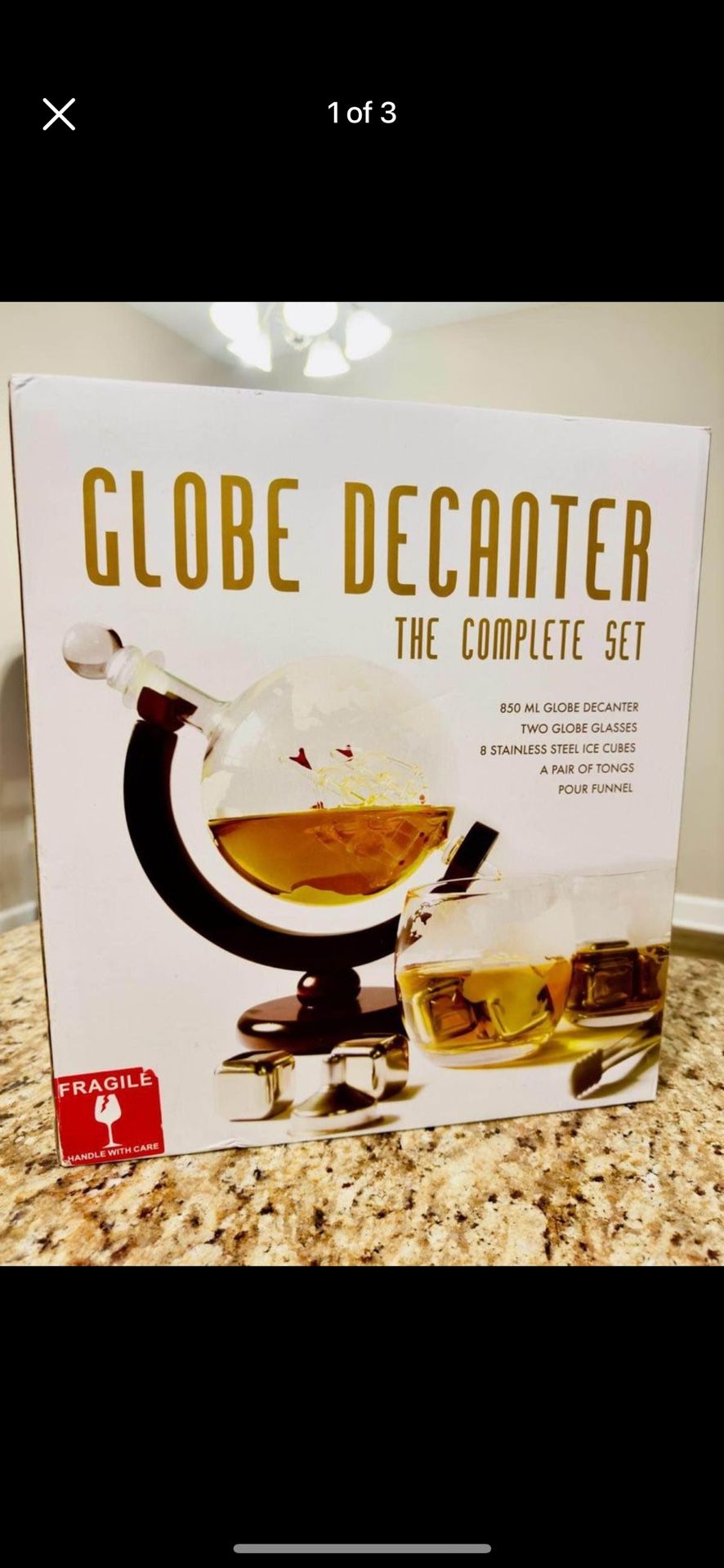 Globe decanter!!