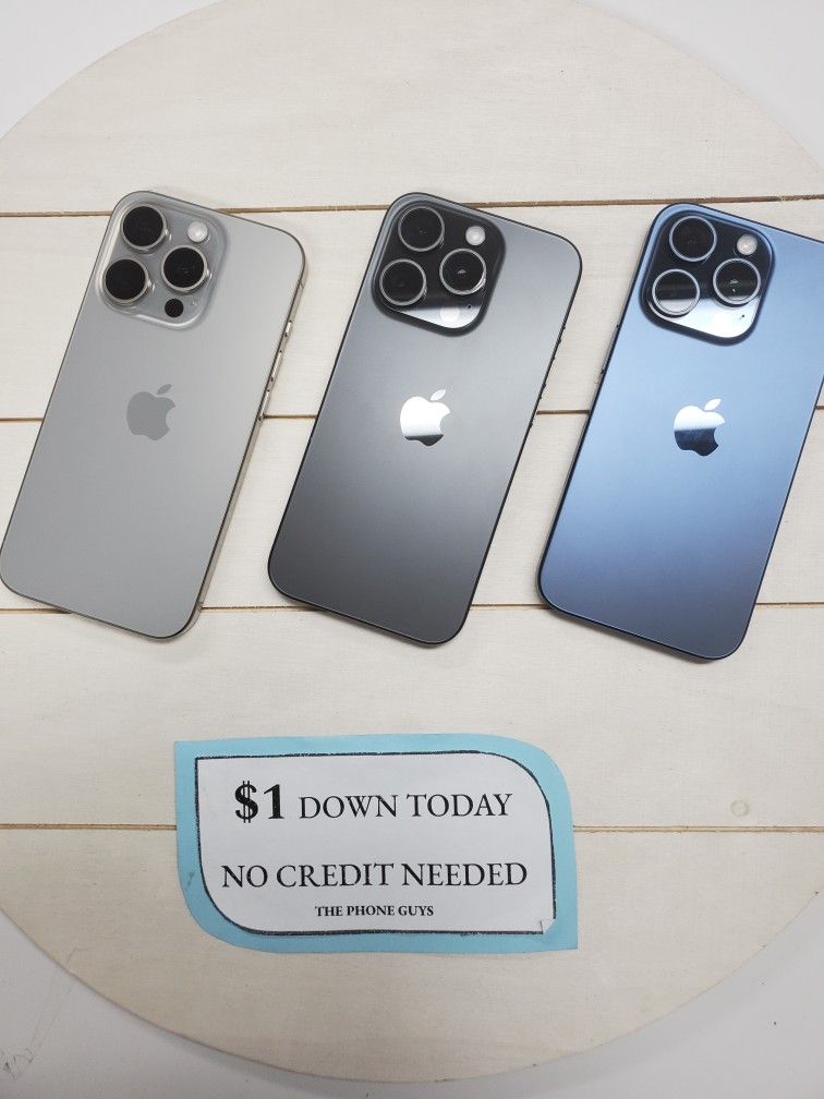 📱 iPhone 15 Pro Max – Ultimate Power & Performance Only $1 Down!