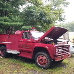 🚒 Vintage 1978 Ford F-600  Fire Truck🚒