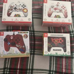 Nintendo Switch Mario Controllers