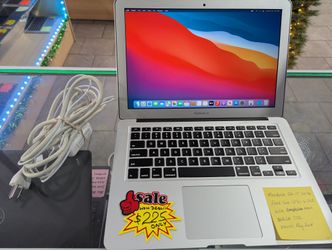 MacBook Air 2014 13" Intel Core (contact info removed) 4GB Ram 256GB SSD macOS Big Sur Charger 