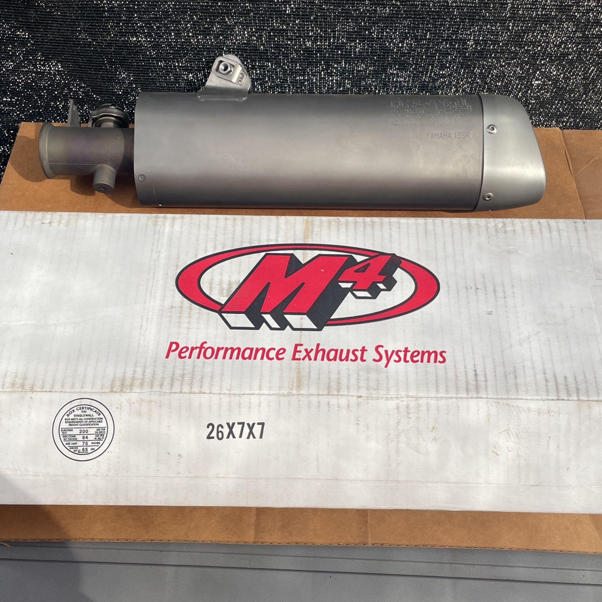 Yamaha 13sr Muffler