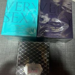 New Sealed Victoria’s Secret Perfume  Very Sexy Orchard Sea And Tease Glam $35 Each