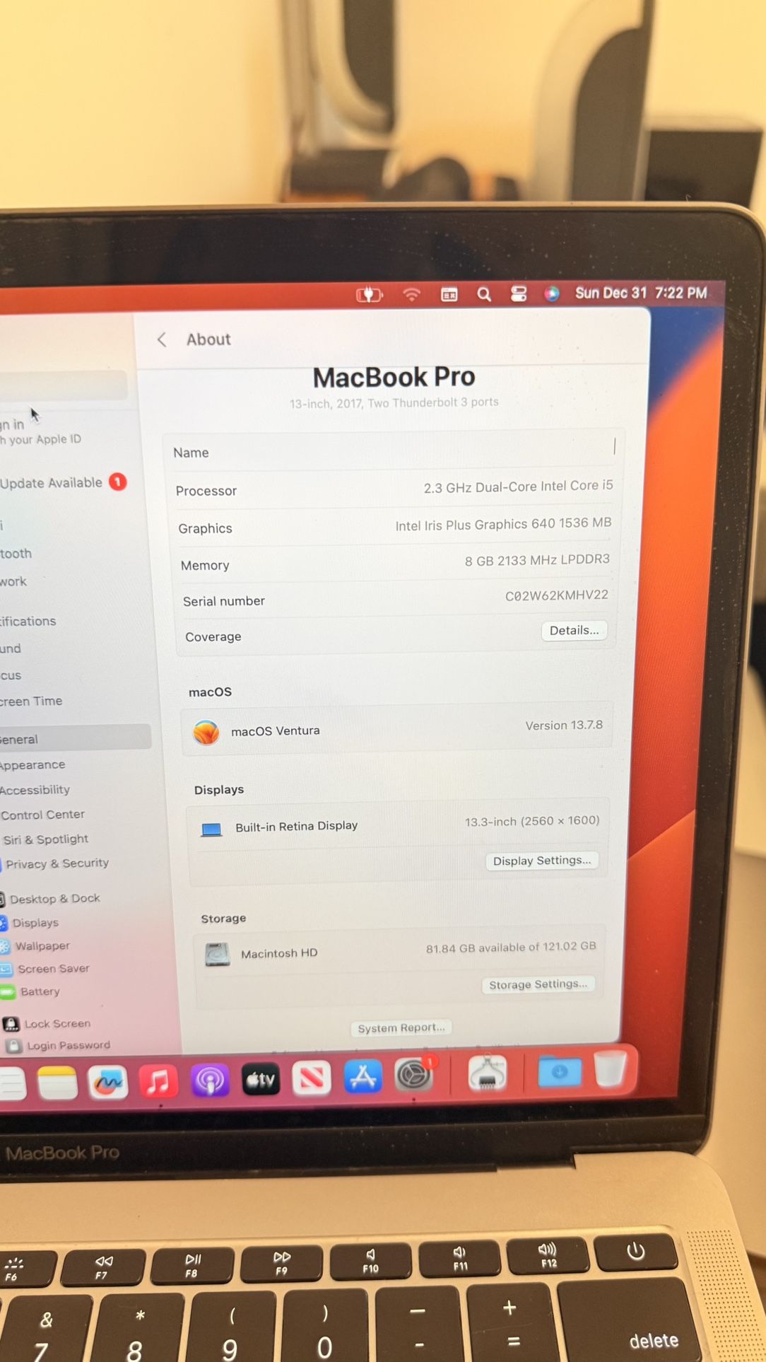 Macbook Pro 2017