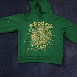 Sp5der Star Og Web Hoodie “ Slime Green “