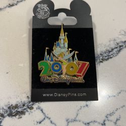 Walt Disney World 2007 Tinker Bell Cinderella’s Castle Pin