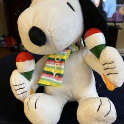 2022 Snoopy Musical Holiday Dancing Dog