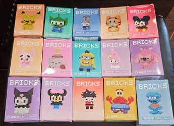 Bricks Micro Blocks Choose 3