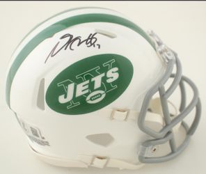 Davante Adams Signed Jets Speed Mini Helmet (Beckett
